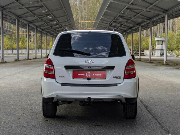 2015 Lada (ВАЗ) Kalina Cross II, белый, 599900 рублей - вид 5