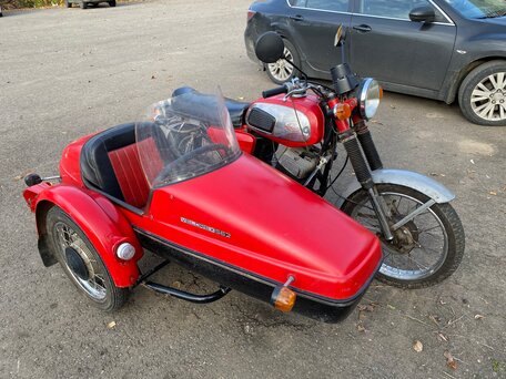 1977 Jawa 350/634, красный, 180000 рублей, вид 5