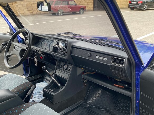 2007 Lada (ВАЗ) 2107, синий, 250000 рублей - вид 10