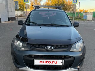 2016 Lada (ВАЗ) Kalina Cross II, серый, 490000 рублей, вид 5