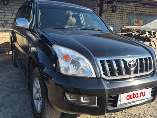 2007 Toyota Land Cruiser Prado 120 Series Рестайлинг, чёрный, 2150000 рублей, вид 2