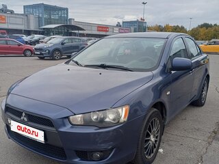 2008 Mitsubishi Lancer X, синий, 750000 рублей, вид 2