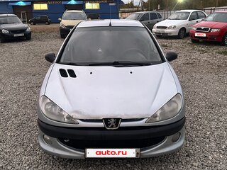 2009 Peugeot 206, серебристый, 196000 рублей, вид 3