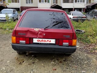1997 Lada (ВАЗ) 2108, красный, 60000 рублей, вид 3