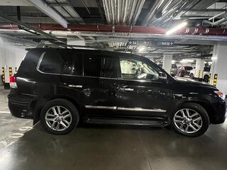 2013 Lexus LX 570 III Рестайлинг, чёрный, 4550000 рублей, вид 3