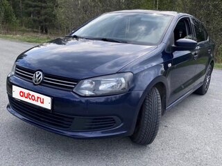 2014 Volkswagen Polo V, синий, 777000 рублей, вид 1