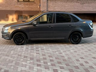 2019 Lada (ВАЗ) Granta I Рестайлинг, серебристый, 475000 рублей, вид 3