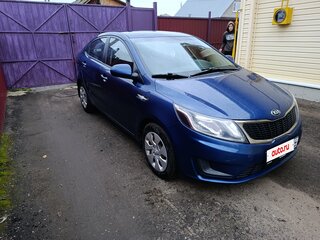 2014 Kia Rio III, синий, 740000 рублей, вид 3