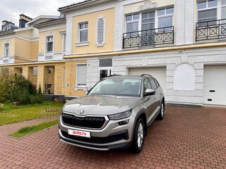 2022 Skoda Kodiaq I Рестайлинг, коричневый, 3980000 рублей, вид 4