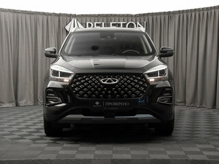 2024 Chery Tiggo 4 Pro I Рестайлинг, чёрный, 1740000 рублей, вид 3