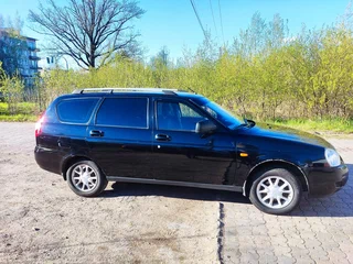 2014 Lada (ВАЗ) Priora I Рестайлинг, чёрный, 350000 рублей, вид 4