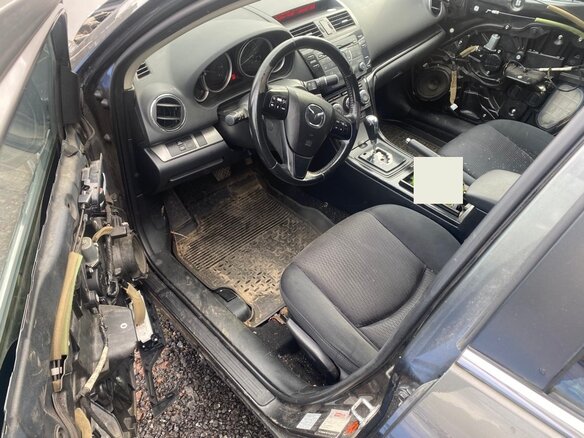 2011 Mazda 6 II (GH) Рестайлинг, серый, 540000 рублей - вид 3