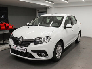 2019 Renault Logan II Рестайлинг, белый, 925000 рублей, вид 1