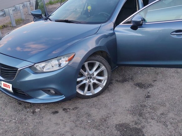 2016 Mazda 6 III (GJ) Рестайлинг, синий, 960000 рублей - вид 2
