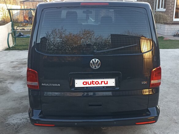2013 Volkswagen Multivan T5 Рестайлинг, чёрный, 1940000 рублей - вид 13