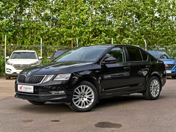 2018 Skoda Octavia III (A7) Рестайлинг, чёрный