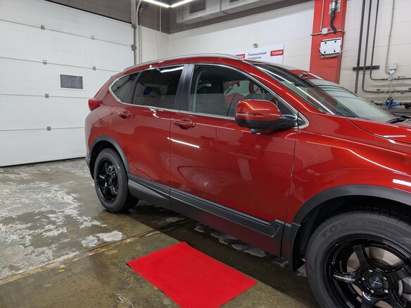 2019 Honda CR-V V, красный, 3100000 рублей - вид 4