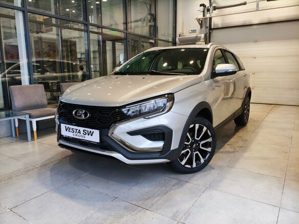 2026 Lada (ВАЗ) Vesta SW Cross I Рестайлинг (NG), серебристый, 1958000 рублей