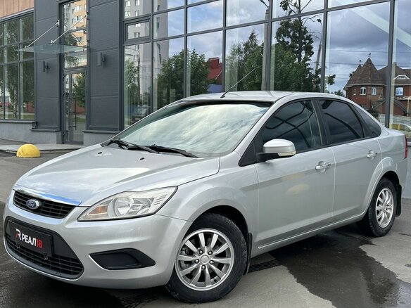 2008 Ford Focus II Рестайлинг, серебристый