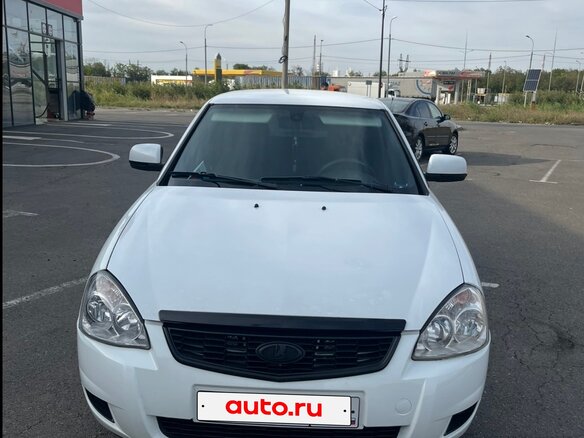 2009 Lada (ВАЗ) Priora I, белый, 350000 рублей - вид 1