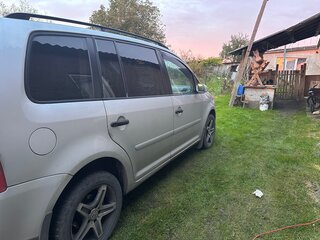 2006 Volkswagen Touran I, серебристый, 545000 рублей, вид 4