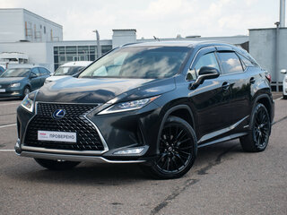 2021 Lexus RX 450h IV Рестайлинг, чёрный, 6435650 рублей, вид 1