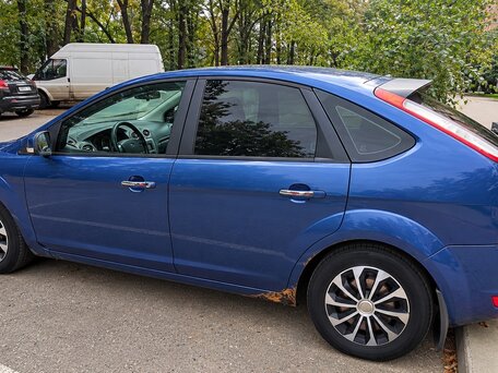 2008 Ford Focus II Рестайлинг, синий, 499990 рублей, вид 4