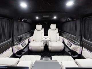 2025 Mercedes-Benz V-Класс Extra Long 300 d экстра длинный III (W447) Рестайлинг 2, чёрный, 24900000 рублей, вид 4