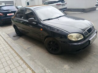 2008 Chevrolet Lanos I, чёрный, 140000 рублей, вид 2