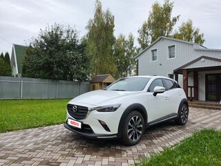 2018 Mazda CX-3 I Рестайлинг, белый, 1980000 рублей, вид 2
