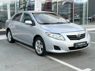 2008 Toyota Corolla AMT X (E140, E150), серебристый, 630000 рублей, вид 4