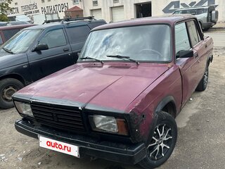 2002 Lada (ВАЗ) 2107, пурпурный, 65000 рублей, вид 2