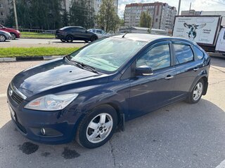 2010 Ford Focus II Рестайлинг, синий, 450000 рублей, вид 1