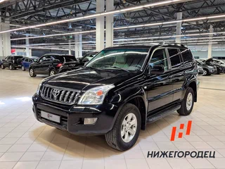 2007 Toyota Land Cruiser Prado 4-speed 120 Series Рестайлинг, чёрный, 1830000 рублей, вид 1