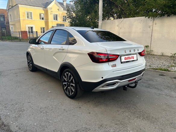 2023 Lada (ВАЗ) Vesta Cross I Рестайлинг (NG), белый - вид 6