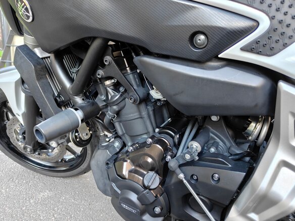 2014 Yamaha MT-07 (FZ-07), белый, 690000 рублей - вид 16