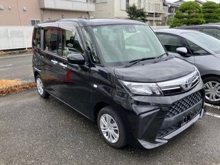 2022 Toyota Roomy I Рестайлинг, чёрный, 650325 рублей, вид 1