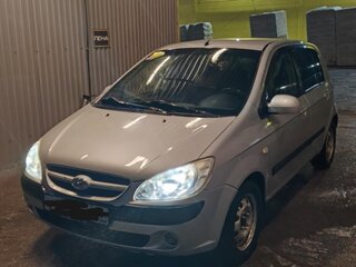 2005 Hyundai Getz I Рестайлинг, серебристый, 359000 рублей, вид 1