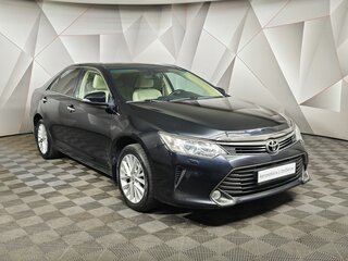 2015 Toyota Camry VII (XV50) Рестайлинг, чёрный, 2059000 рублей, вид 3