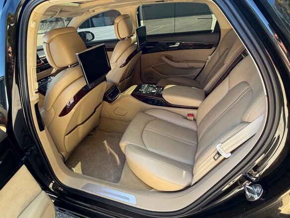 2012 Audi A8 Long III (D4), чёрный, 1500000 рублей - вид 18