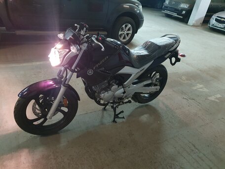 2019 Yamaha YS250 Fazer, фиолетовый, 350000 рублей, вид 3