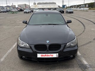 2003 BMW 5 серии 525i V (E60/E61), чёрный, 849999 рублей, вид 4