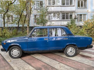 2002 Lada (ВАЗ) 2107, синий, 135000 рублей, вид 5