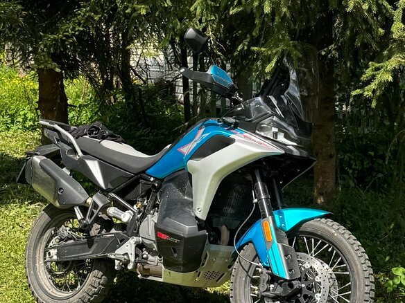 2026 CFMoto 800MT-X, голубой, 800000 рублей - вид 1