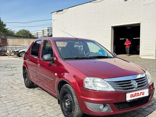 2012 Renault Logan I Рестайлинг, красный, 380000 рублей, вид 3