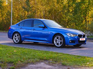 2018 BMW 3 серии 320d xDrive VI (F3x) Рестайлинг, синий, 2950000 рублей, вид 2