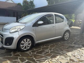2011 Citroen C1 I Рестайлинг, серебристый, 400000 рублей, вид 5