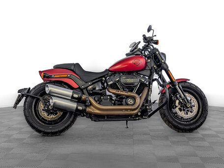 2019 Harley-Davidson Fat Bob, красный, 1449000 рублей, вид 1