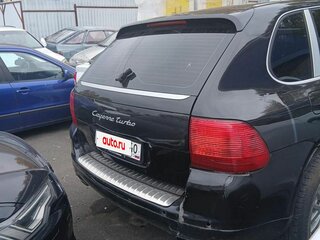 2006 Porsche Cayenne Turbo I (955), чёрный, 450000 рублей, вид 3