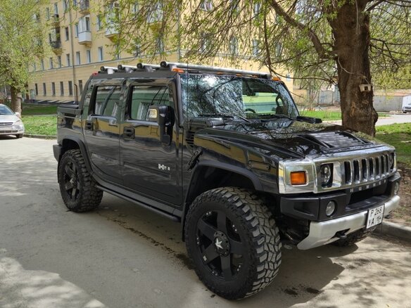 2008 Hummer H2 I Рестайлинг, чёрный, 5700000 рублей - вид 3